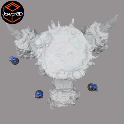 Hive Mother Tower - 28mm Wargaming Scatter Terrain Scenery Tabletop