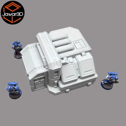 Geothermal Pump - 28mm Wargaming Scatter Terrain Scenery Tabletop