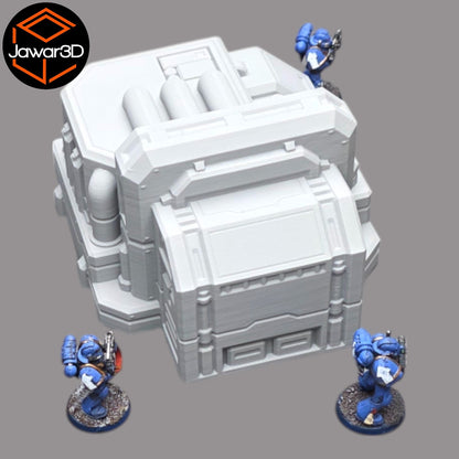 Geothermal Pump - 28mm Wargaming Scatter Terrain Scenery Tabletop