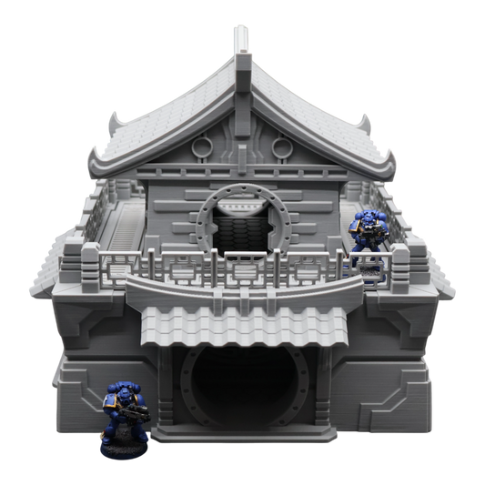 Draven Temple - 28mm Wargaming Scatter Terrain Scenery Tabletop Miniature - 3D Printed Terrain and Scenery - Geek Gaming Scenics - Jawar3d