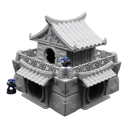 Draven Temple - 28mm Wargaming Scatter Terrain Scenery Tabletop Miniature