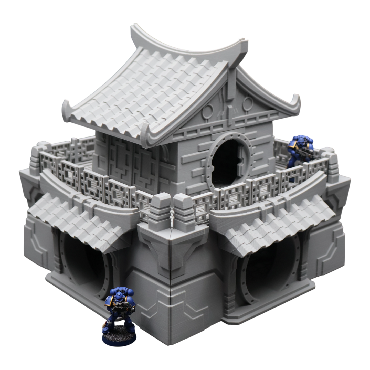 Draven Temple - 28mm Wargaming Scatter Terrain Scenery Tabletop Miniature