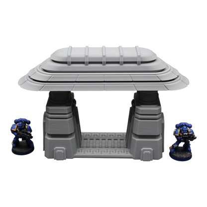 Eldrin Gate - 28mm Wargaming Scatter Terrain Scenery Tabletop Miniature