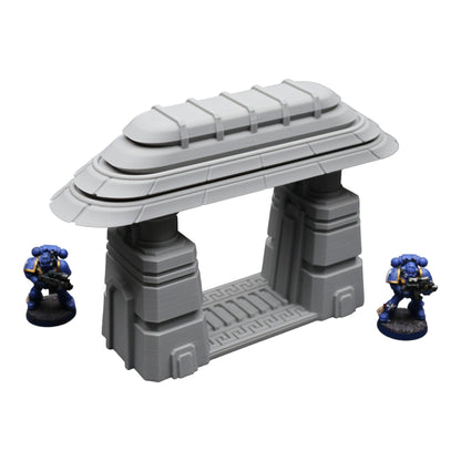Eldrin Gate - 28mm Wargaming Scatter Terrain Scenery Tabletop Miniature