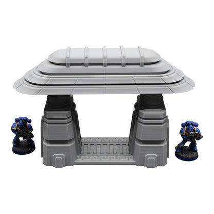 Eldrin Gate - 28mm Wargaming Scatter Terrain Scenery Tabletop Miniature