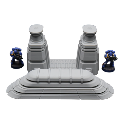 Eldrin Gate - 28mm Wargaming Scatter Terrain Scenery Tabletop Miniature