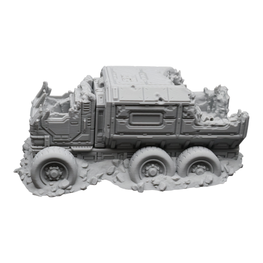 District 12 Vehicle #1 -28mm Wargaming Scatter Terrain Scenery Tabletop Miniature