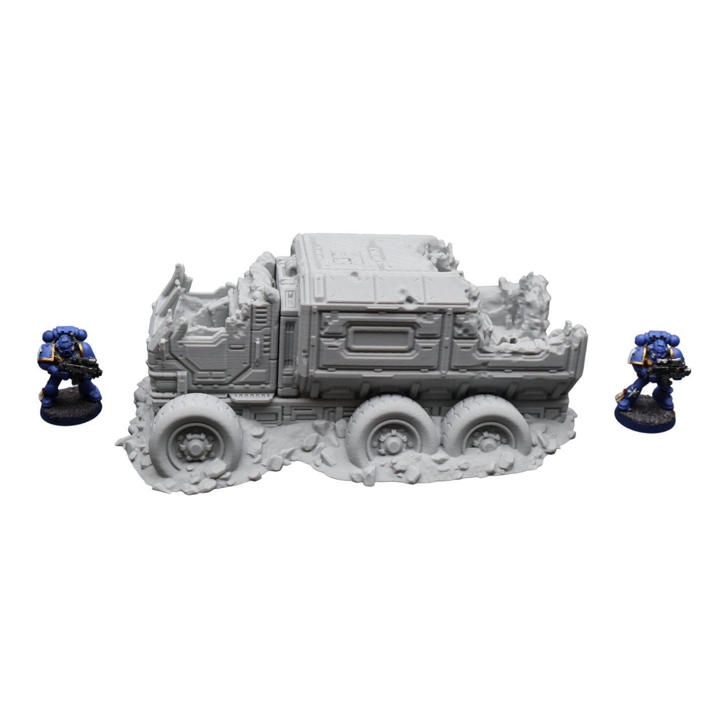 District 12 Vehicle #1 -28mm Wargaming Scatter Terrain Scenery Tabletop Miniature