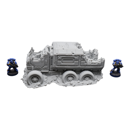 District 12 Vehicle #1 -28mm Wargaming Scatter Terrain Scenery Tabletop Miniature