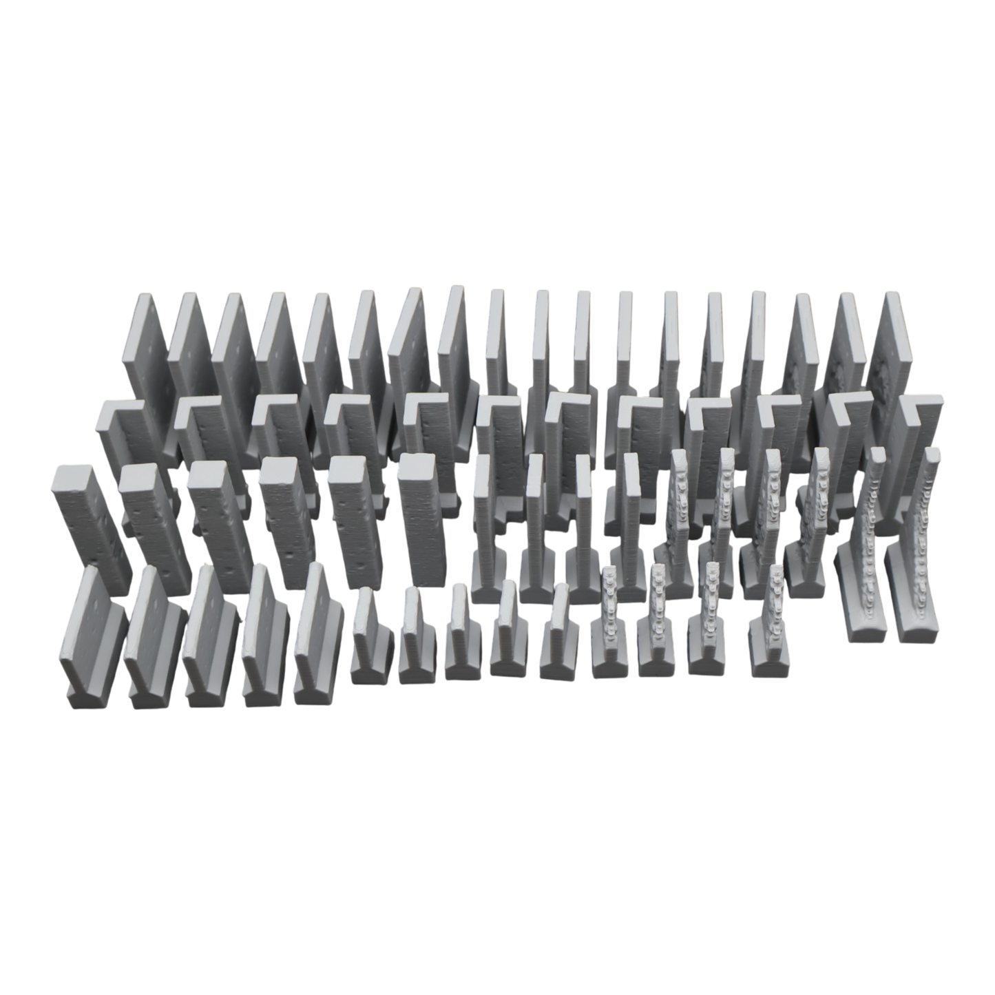 Blasted Walls Set - 28mm Wargaming Scatter Terrain Scenery Tabletop Miniature