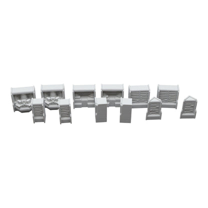 Server Equipment - 28mm Wargaming Scatter Terrain Scenery Tabletop Miniature