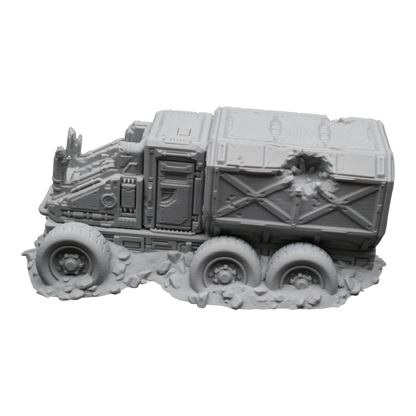 District 12 Vehicle #2 -28mm Wargaming Scatter Terrain Scenery Tabletop Miniature