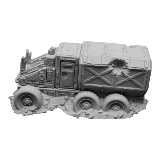 District 12 Vehicle #2 -28mm Wargaming Scatter Terrain Scenery Tabletop Miniature