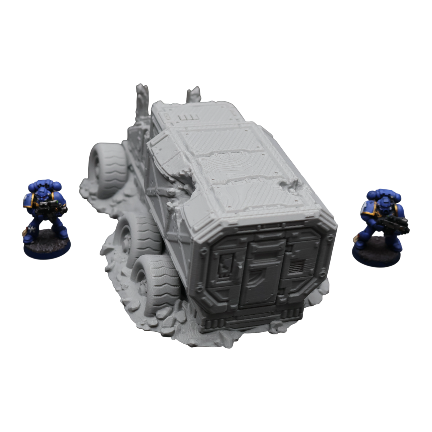 District 12 Vehicle #2 -28mm Wargaming Scatter Terrain Scenery Tabletop Miniature