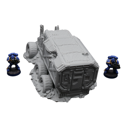 District 12 Vehicle #2 -28mm Wargaming Scatter Terrain Scenery Tabletop Miniature