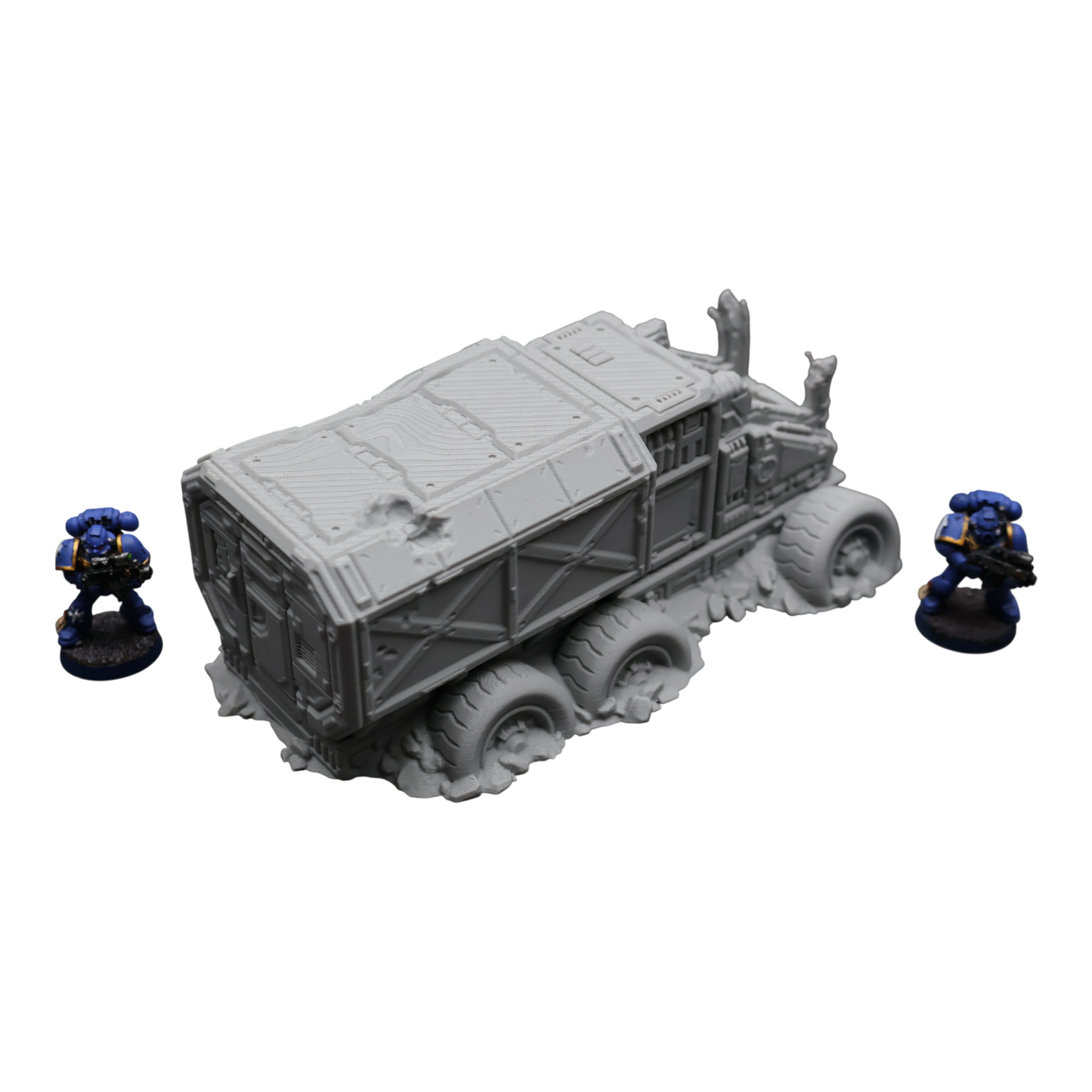 District 12 Vehicle #2 -28mm Wargaming Scatter Terrain Scenery Tabletop Miniature