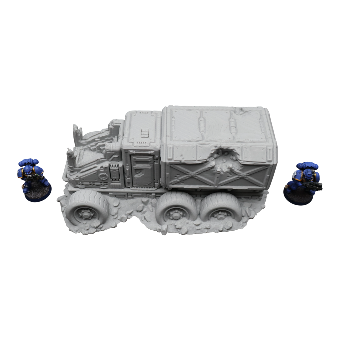 District 12 Vehicle #2 -28mm Wargaming Scatter Terrain Scenery Tabletop Miniature