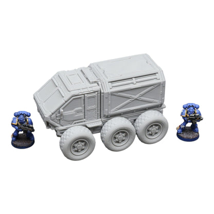 District 12 Vehicle #4 -28mm Wargaming Scatter Terrain Scenery Tabletop Miniature - 3D Printed Terrain and Scenery - Geek Gaming Scenics - Jawar3d