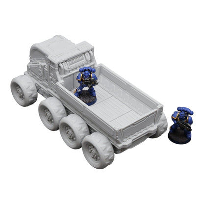 District 12 Vehicle #6 -28mm Wargaming Scatter Terrain Scenery Tabletop Miniature