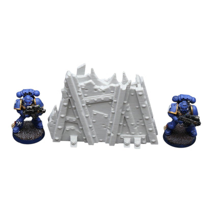 Badlands Barrier - 28mm Wargaming Scatter Terrain Scenery Tabletop Miniature Grimdark