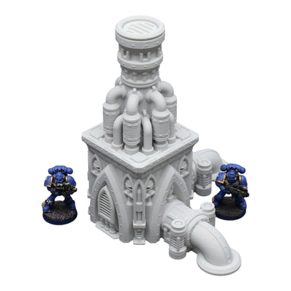 Smokestack - 28mm Wargaming Scatter Terrain Scenery Tabletop Miniature