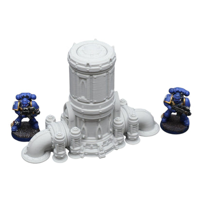 Refinery - 28mm Wargaming Scatter Terrain Scenery Tabletop Miniature