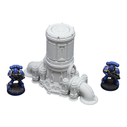 Refinery - 28mm Wargaming Scatter Terrain Scenery Tabletop Miniature