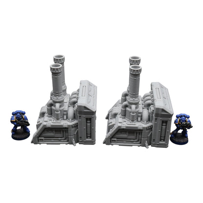 Production Reactor - 28mm Wargaming Scatter Terrain Scenery Tabletop Miniature