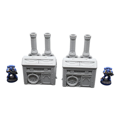 Production Reactor - 28mm Wargaming Scatter Terrain Scenery Tabletop Miniature