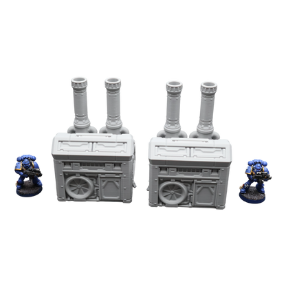 Production Reactor - 28mm Wargaming Scatter Terrain Scenery Tabletop Miniature