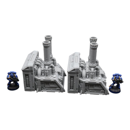 Production Reactor - 28mm Wargaming Scatter Terrain Scenery Tabletop Miniature