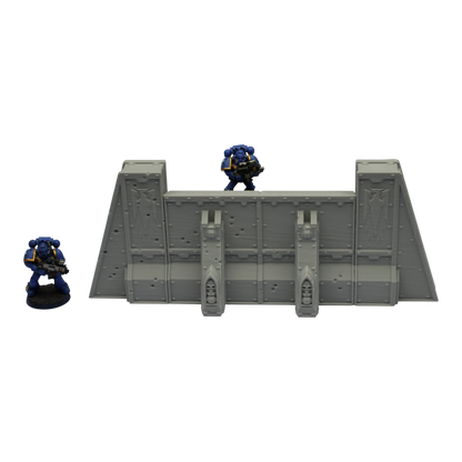 Imperial Walls - 28mm Wargaming Scatter Terrain Scenery Tabletop Miniature