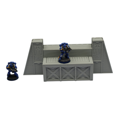 Imperial Walls - 28mm Wargaming Scatter Terrain Scenery Tabletop Miniature