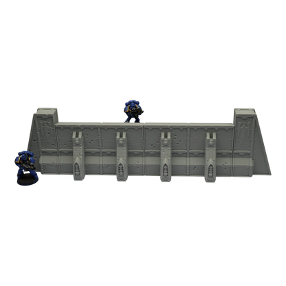 Imperial Walls - 28mm Wargaming Scatter Terrain Scenery Tabletop Miniature