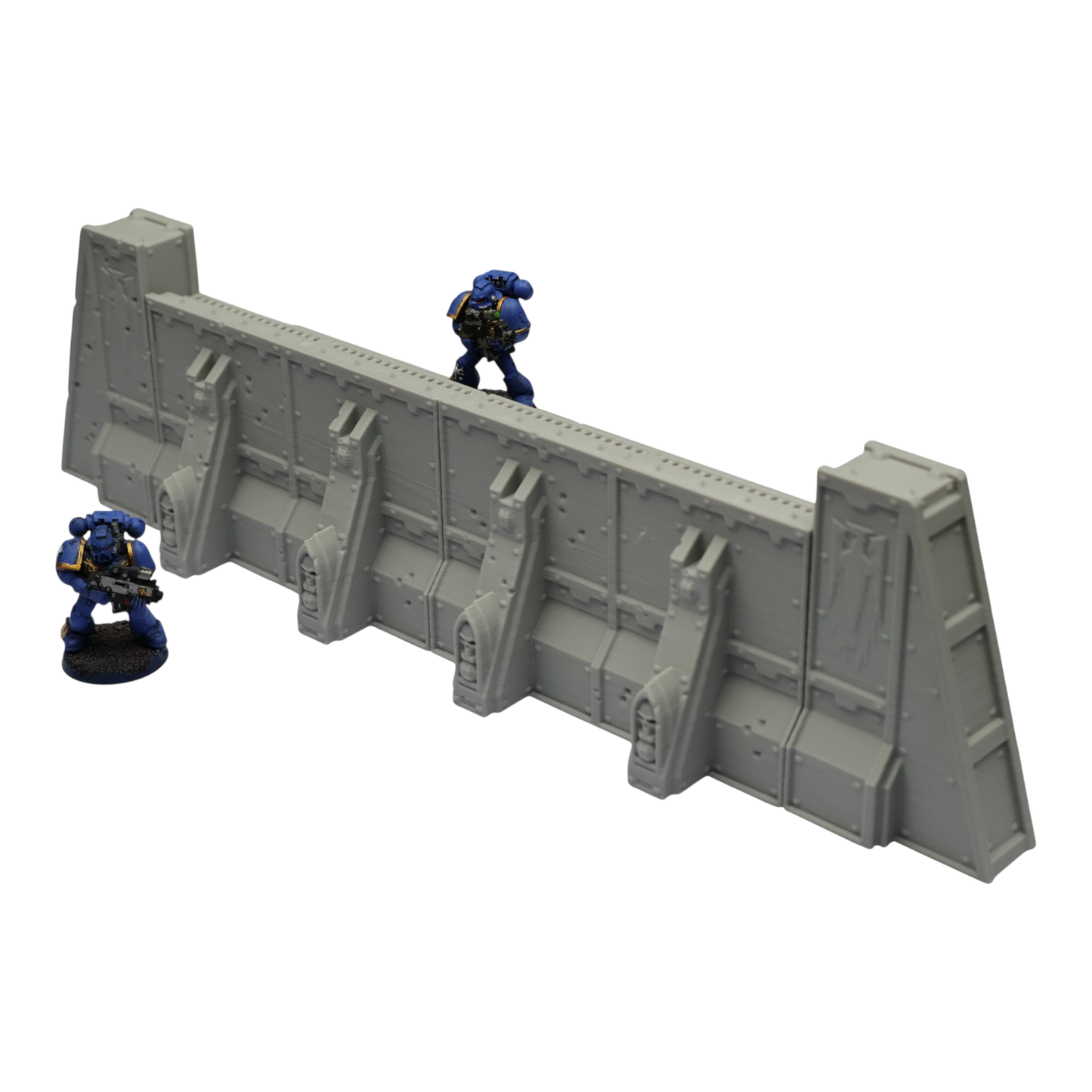 Imperial Walls - 28mm Wargaming Scatter Terrain Scenery Tabletop Miniature