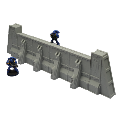 Imperial Walls - 28mm Wargaming Scatter Terrain Scenery Tabletop Miniature