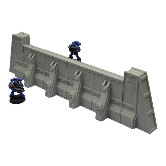 Imperial Walls - 28mm Wargaming Scatter Terrain Scenery Tabletop Miniature