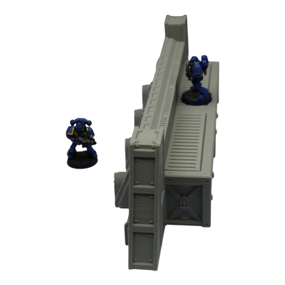 Imperial Walls - 28mm Wargaming Scatter Terrain Scenery Tabletop Miniature