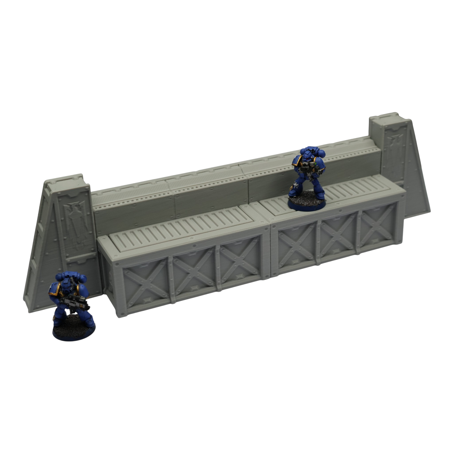 Imperial Walls - 28mm Wargaming Scatter Terrain Scenery Tabletop Miniature