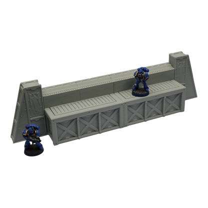 Imperial Walls - 28mm Wargaming Scatter Terrain Scenery Tabletop Miniature