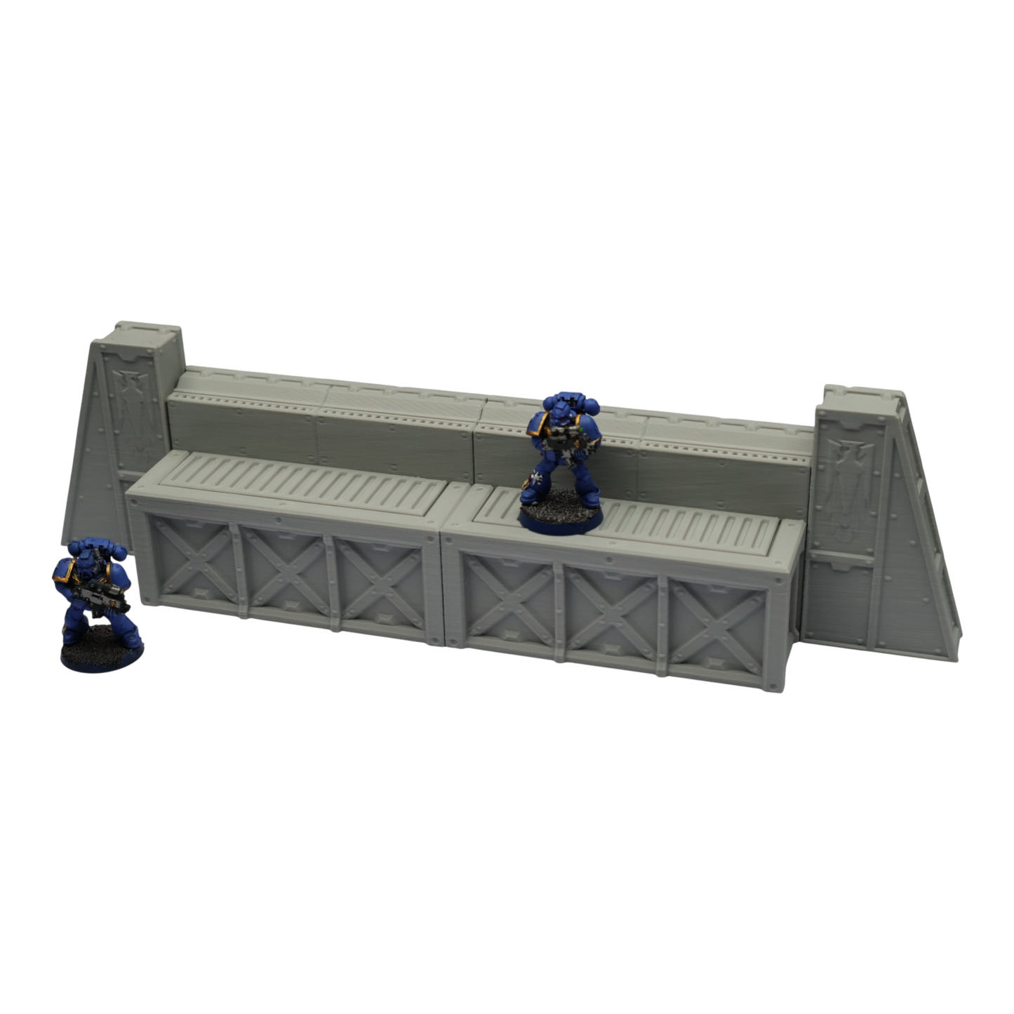 Imperial Walls - 28mm Wargaming Scatter Terrain Scenery Tabletop Miniature