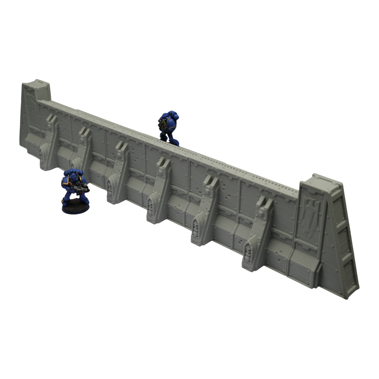 Imperial Walls - 28mm Wargaming Scatter Terrain Scenery Tabletop Miniature