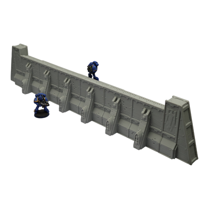 Imperial Walls - 28mm Wargaming Scatter Terrain Scenery Tabletop Miniature