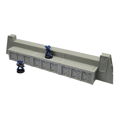 Imperial Walls - 28mm Wargaming Scatter Terrain Scenery Tabletop Miniature