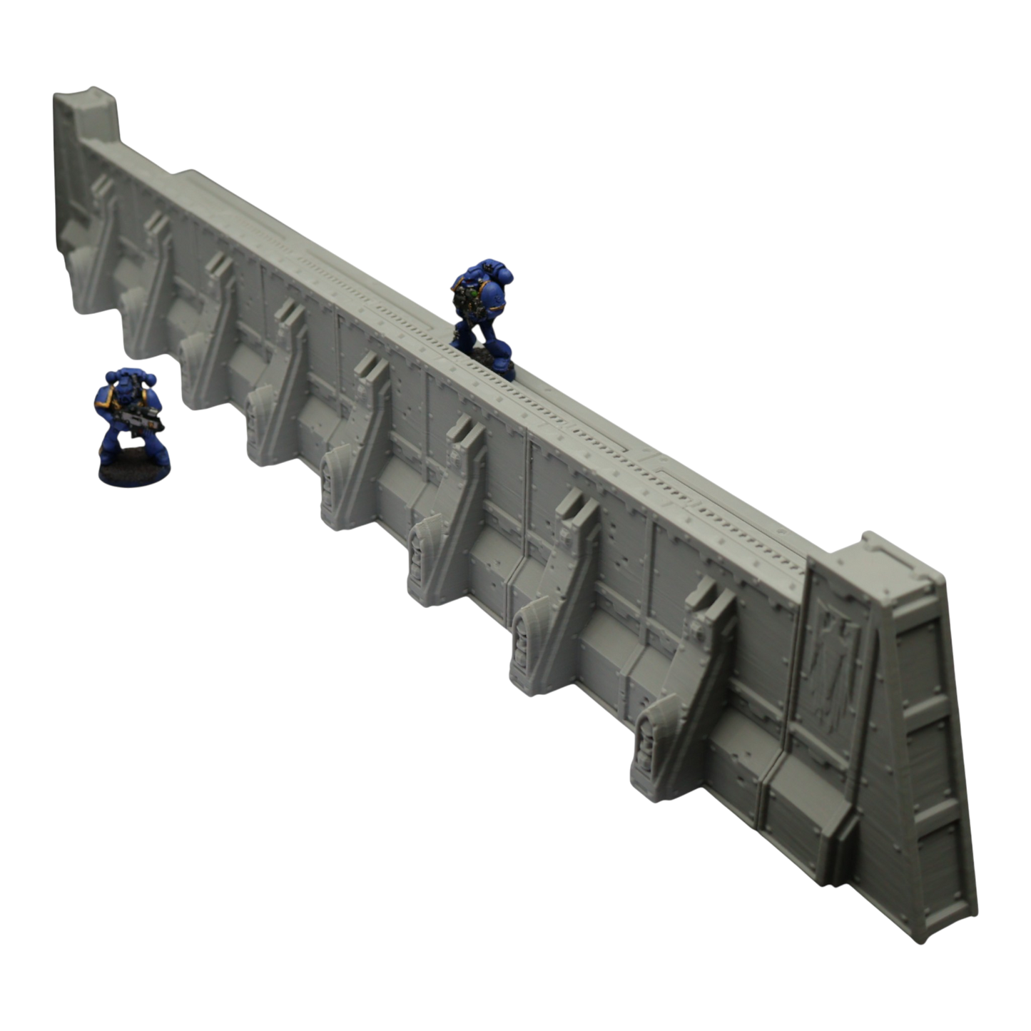 Imperial Walls - 28mm Wargaming Scatter Terrain Scenery Tabletop Miniature