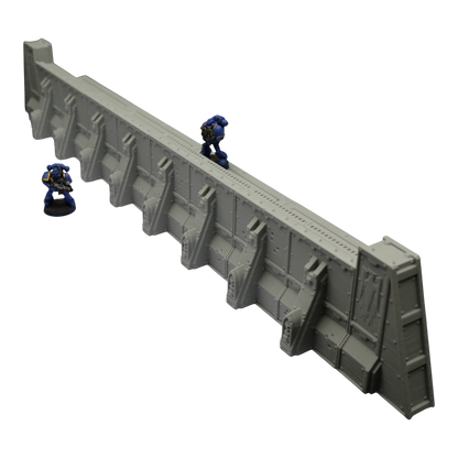 Imperial Walls - 28mm Wargaming Scatter Terrain Scenery Tabletop Miniature
