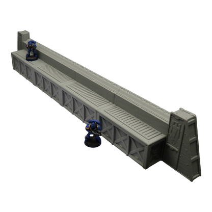 Imperial Walls - 28mm Wargaming Scatter Terrain Scenery Tabletop Miniature