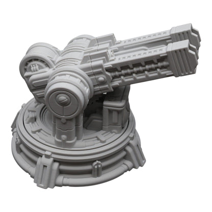 Ethereal Heavy Railgun - 28mm Wargaming Scatter Terrain Scenery Tabletop Miniature - 3D Printed Terrain and Scenery - Geek Gaming Scenics - Jawar3d