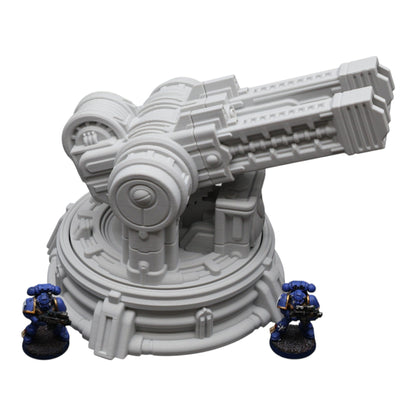 Ethereal Heavy Railgun - 28mm Wargaming Scatter Terrain Scenery Tabletop Miniature - 3D Printed Terrain and Scenery - Geek Gaming Scenics - Jawar3d