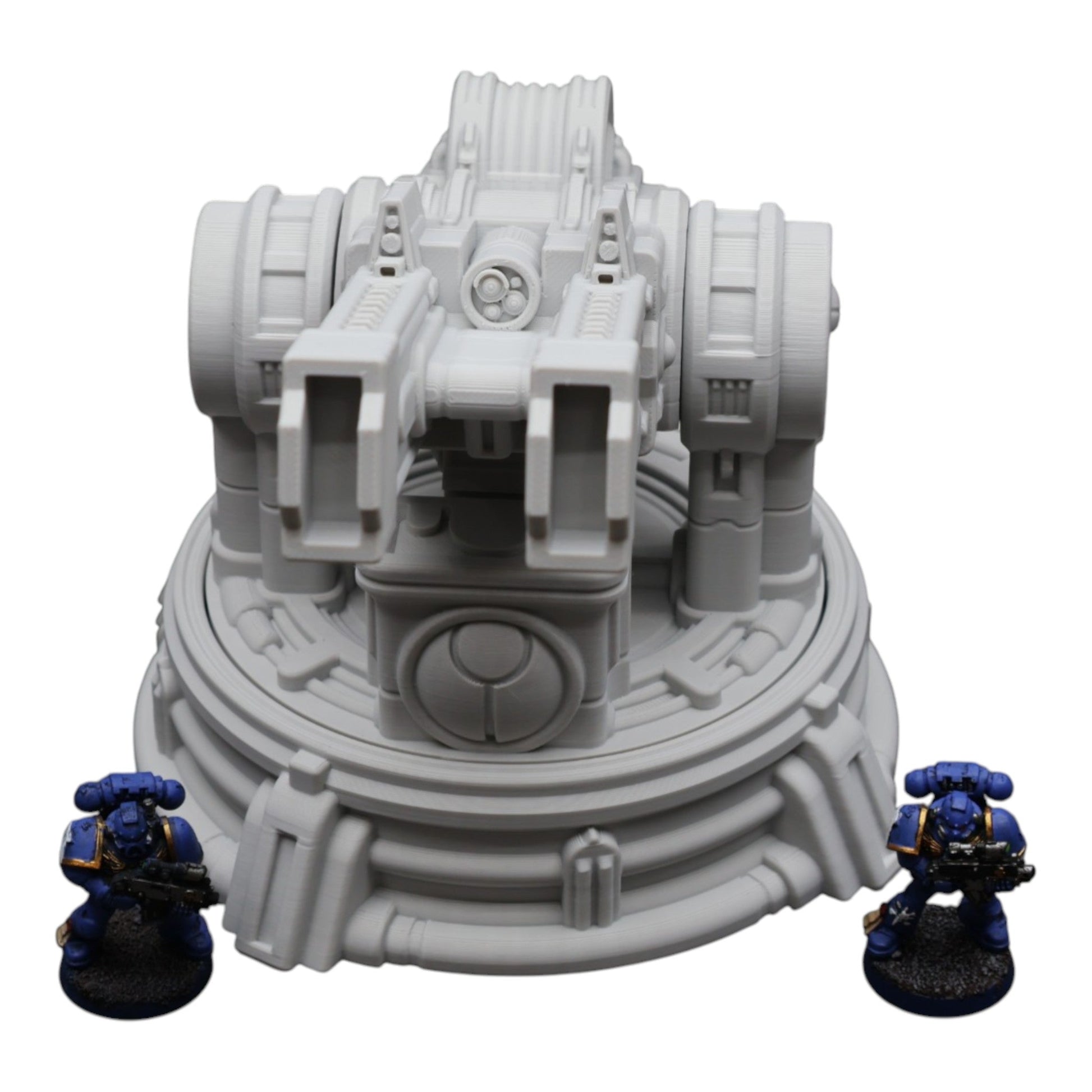 Ethereal Heavy Railgun - 28mm Wargaming Scatter Terrain Scenery Tabletop Miniature - 3D Printed Terrain and Scenery - Geek Gaming Scenics - Jawar3d